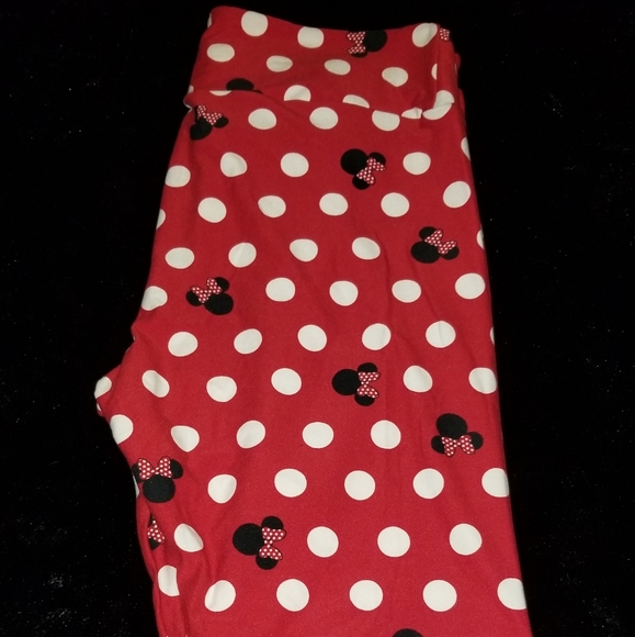 LuLaRoe Pants - Lularoe 1.0 Minnie Disney legging